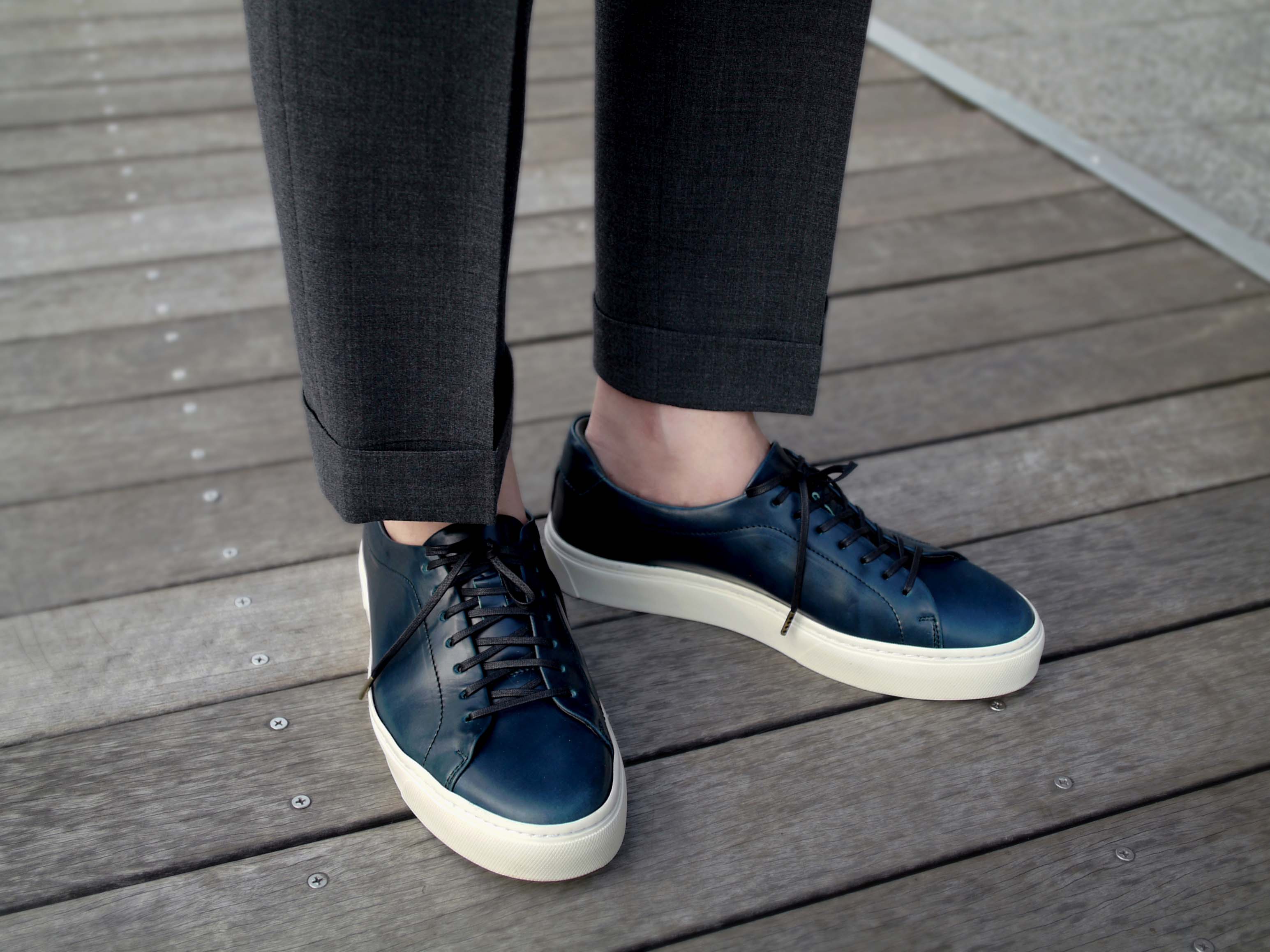 Cordovan Sneakers -GREAT JOURNEY-
